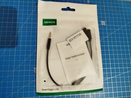 Аудио-сплиттер Ugreen AV141 Jack 3.5 мм 20 см на микрофон и наушники, позолоченные контакты Черный (30620) фото от покупателей 1