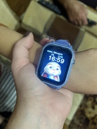 Детские умные смарт часы Lemfo K26 с GPS, видеозвонком, прослушкой и 2 дополнительными корпусами в комплекте Голубой фото от покупателей 13