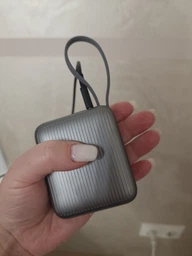 Повербанк 20000 mAh 22.5W Foneng PX116 с LED дисплеем и быстрой зарядкой PD/QC USB-C порт встроенный кабель Type-C lightning универсальный мощный портативный повер банк 20 000 power bank павербанк для телефона iPhone Samsung роутера планшета silver фото от покупателей 1