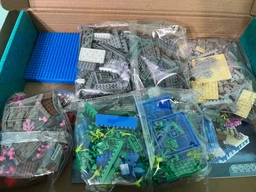 Великий конструктор Китайське Містечко з водоспадом 1445 деталей з LED підсвіткою, Літаючий сад з водоспадом фото від покупців 5