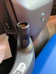 Автомобильный адаптер переходник для евро розетки 12 В-24 В в прикуриватель (adapter12-24v)