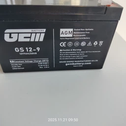 Акумуляторна батарея GEM Battery 12V-9.0Ah AGM F1/F2 (GS 12-9)