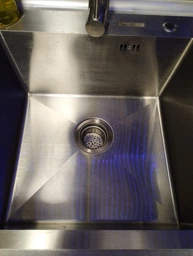 Мойка из нержавеющей стали AQUAMILL 5050 + смеситель + дозатор + решетка фото от покупателей 4