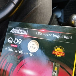 Авто лампи led автомобільні h9 / h11 2 шт комплект 6500K ксенон для авто фар переднього головного ближнього та дальнього світла Andowl xenon Q-D9X1 ходові світлодіодні лед лампочки в передні фари автомобіля лампа з охолодженням вентиляцією cob світлодіоди фото від покупців 6