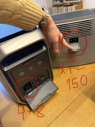 Зарядна станція Ecoflow Delta 3 Max Plus / 3000 Вт / 2048 Вт⋅год / LiFePO4 (EFD3MP-EU-CBOX) фото від покупців 1