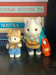 Набор фигурок Epoch Sylvanian Большая экспедиция 8 cm взрослые 4 cm дети (5054131057636)