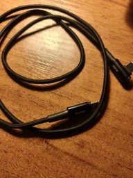Кабель ESSAGER Sunset Bend USB-C to USB-C 90˚ PD 100W 5A 1m Black (EXCTT1-CGWT01) фото от покупателей 1