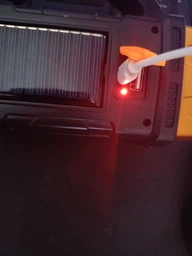 Акумуляторний переносний ліхтар на сонячній батареї HB-2678-25W+2COB з Powerbank, панель, USB зарядка (31466)