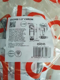 Комплект арматуры для бачка Alcaplast SA2000S 1/2" Chrome
