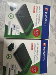Жесткий диск Verbatim 500GB 53111 2.5" USB 3.2 External Black (23942531111) фото от покупателей 4