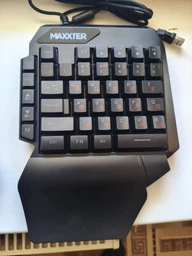 Клавіатура Maxxter KBG-OH-01B-UA USB UA Black (KBG-OH-01B-UA) фото від покупців 5