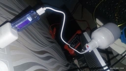 Лампа-ліхтар для кемпінгу акумуляторна LED Lamp 1200mAh автономна світлодіодна з трьома режимами роботи та гаком XO YH04 White фото від покупців 3