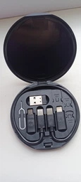 Комплект кабелів та адаптерів Cable Set 6-в-1 Чорний 3A USB Type-C/Micro-USB/Lightning фото від покупців 3