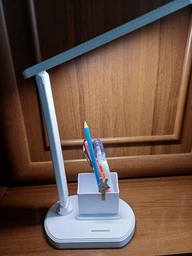 Настольная аккумуляторная LED лампа Desk lamp WHITE (61901TT698) фото от покупателей 2