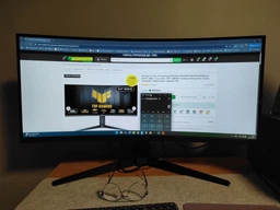 Монитор 34" Asus TUF Gaming VG34VQL3A (90LM06F0-B02E70/90LM06F0-B01E71) WQHD VA / 1500R / 180Hz / 1 ms / 8-Bit + FRC / HDR400 / FreeSync Premium Pro / G-Sync Compatible / Shadow Boost / Speakers 2W фото от покупателей 5
