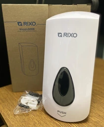 Дозатор жидкого мыла 1000 мл Rixo Maggio S068W белый