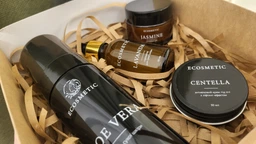 Антивозрастной комплекс уходовой натуральной косметики "Anti Age Deep Care" для разглаживания морщин кожи лица и борьбы против темных кругов под глазами, глубокого увлажнения и питания, восстановления упругости и тонуса кожи с пептидами 3 в 1 (112518) фото от покупателей 1