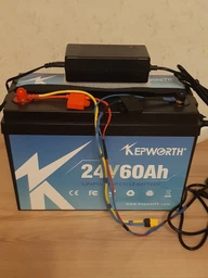 Аккумулятор Kepworth LiFePO4 24V 60Ah 1536W с зарядным устройством (литий железо фосфатный АКБ с BMS)