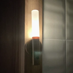 Мини-фонарь на аккумуляторе настенный W-52 с LED и датчиком движения, магнитное крепление для стены фото от покупателей 1