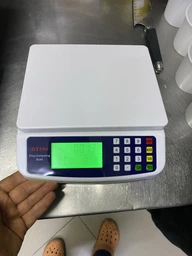 Весы фасовочные электронные счётные веса повышенной точности от 0.5 грамм, Kayfovo DT-580 White