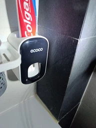 Дозатор/диспенсер для зубной пасты настенный ECOCO черный (EO-27668)