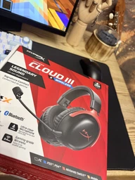 Навушники HyperX Cloud III S Wireless Black-Red (A59Z0AA)