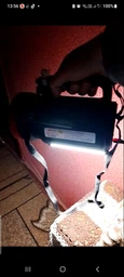 Переносний світлодіодний ліхтар світильник 2886, з функцією Power bank, 5W+20SMD, зарядка 220 В фото від покупців 4