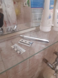 Станок для бритья мужской (Безопасная бритва) Gillette King C. с 5 сменными лезвиями (7702018590148) фото от покупателей 1