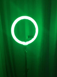 Кольцевая светодиодная цветная лампа RGB LED MJ30 Набор блогера селфи кольцо со штативом Мультиколор 30 см фото от покупателей 3
