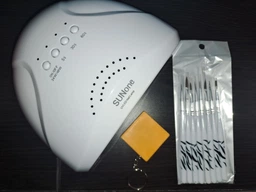 Лампа для маникюра Nail Lamp SUN One для покрытия ногтей гель лаком, гелем 48W UV/LED White