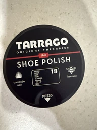 Крем паста для взуття Tarrago Premium Shoe Polish 50 мл світло-коричневий фото від покупців 2