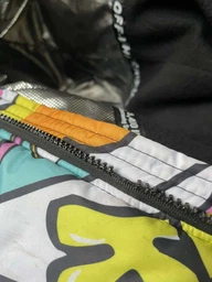 Зимове супер довге пальто Bahiriya Boom зі світловідбивачами 134 ріст 1066d134