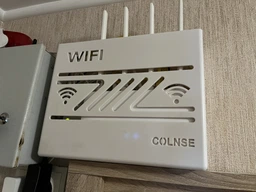 Тримач полиця підставка органайзер для роутера COLNSE L Білий