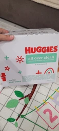 Дитячі вологі серветки Huggies OverClean 56 шт (5029053567822) фото від покупців 17