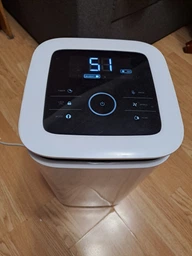 Осушувач повітря Evoair FlexyDry 12 Smart, продуктивність 12 л/24 год, датчик вологості, функція іонізації, сушіння білизни, резервуар 2,2 л, Smart управління фото від покупців 18