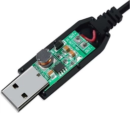 Кабель для роутера від повербанка USB 5V - DC 12V, 0.5А, 5.5х 2.1мм, підвищуючий, Black фото від покупців 2