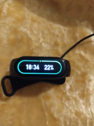 Кабель зарядний USB Prime для фітнес-браслета Xiaomi Mi Band 5, 6, 7 чорний фото від покупців 1