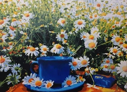 Картина по номерам "Завтрак в ромашках" 40*50 см Artissimo PN5517
