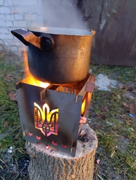 Трісочниця розбірна, нержавійка (Щепочниця)