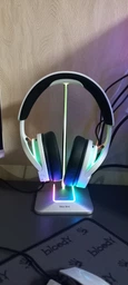 Підставка для геймерських навушників RGB New Bee NB-Z8 Silver (Z8S)