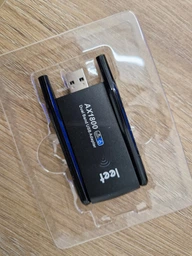 Wi-Fi 6 адаптер 1800Мб/с для ПК и ноутбука (2.4G + 5G | USB 3.0) игровой двухдиапазонный WIFI вайфай модуль для компьютера и ноутбука, внешняя сетевая карта 5Ггц "leet" фото от покупателей 7