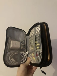 Чехол Sweetone для Power Bank и внешнего диска, проводов и кабелей Серый (SM05-SGY) фото от покупателей 3