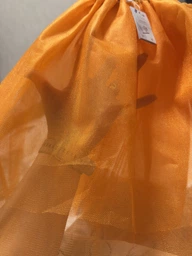 Пишна дитяча спідниця з помаранчевого шестишарового фатина для дівчинки зріст 116 фото від покупців 1