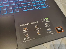Ноутбук ASUS TUF Gaming A18 Ryzen 7-260/16GB/512 RTX5050 144Hz (FA808UH-S8021) фото от покупателей 19