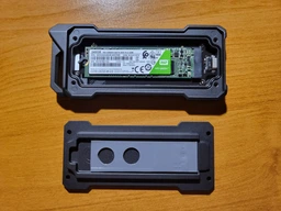 Внешний карман Asus TUF Gaming A1 M.2 SSD NVME Enclosure USB 3.2 Type-C (ESD-T1A/BLK/G/AS) фото от покупателей 5