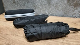 Компактна парасолька кишенькова в м'якому футлярі капсулі (салатова) фото від покупців 3