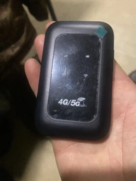 Портативный Wi-Fi роутер MF800-5 4G LTE (150 Мбит/с, со слотом сим карты, USB, 10 подключений, с аккумулятором) - Черный