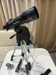 Телескоп Carbon 70/400 AZ с рюкзаком фото от покупателей 4