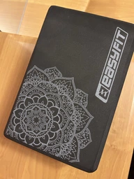 Йога блок EasyFit Props оранжевый Mandala (кирпич-кубик-пропс для йоги, фитнеса и стретчинга) WLSYBM-Or фото от покупателей 2