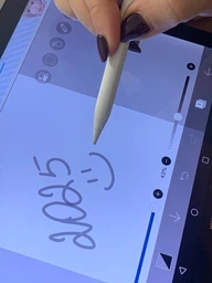 Универсальный цифровой стилус с дисплеем RZTK Stylus + 2 сменных наконечника (STD-L2) фото от покупателей 7